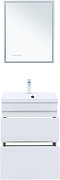 Тумба с раковиной Aquanet Нота New 60 345796 цвет Белый глянец-4