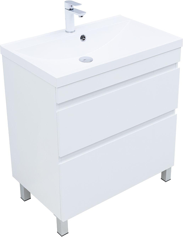 Тумба с раковиной Aquanet Нота New 75 345799 