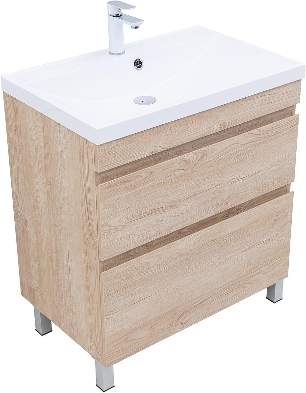 Тумба с раковиной Aquanet Нота New 75 345801 