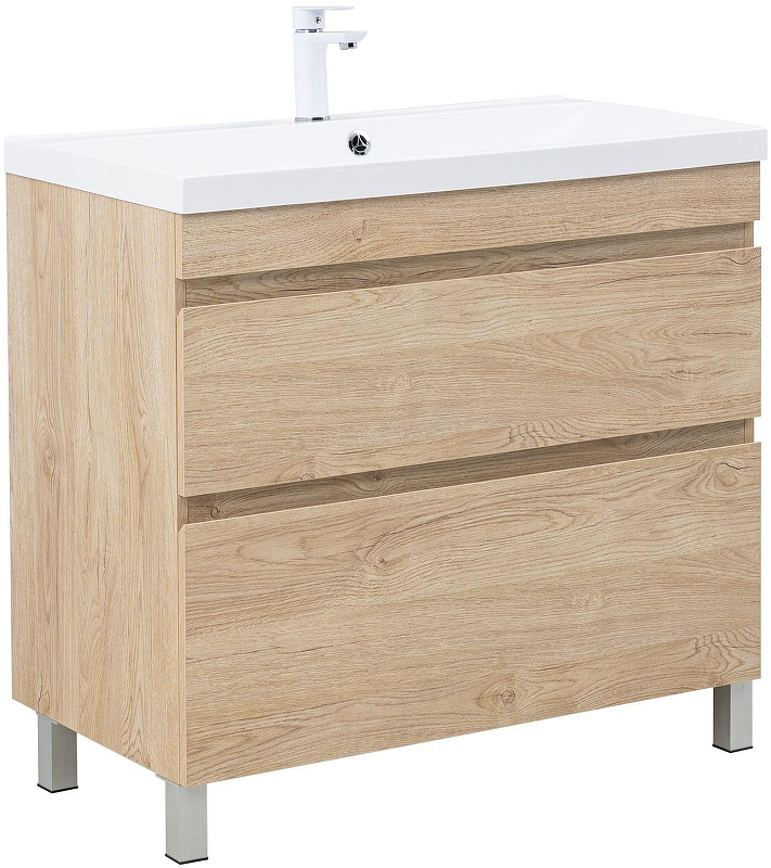 Тумба с раковиной Aquanet Нота New 90 345804 