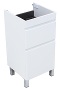 Тумба под раковину Aquanet Слим 40 346040 цвет Белый сатин-9