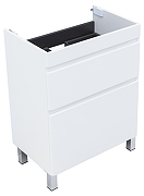 Тумба под раковину Aquanet Слим 60 346042 цвет Белый сатин-9
