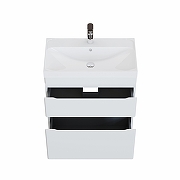 Тумба под раковину Aquanet Слим 70 346043 цвет Белый сатин-9