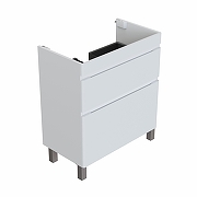 Тумба под раковину Aquanet Слим 70 346043 цвет Белый сатин-12