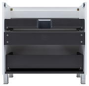 Тумба под раковину Aquanet Слим 80 346044 цвет Белый сатин-4