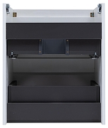 Тумба под раковину Aquanet Слим 50 346046 подвесная цвет Белый сатин-19