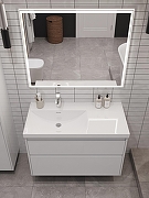 Тумба под раковину Aquanet Nova Lite 2.0 90 L 346311 подвесная цвет Белый глянец-6