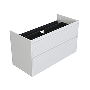 Тумба под раковину Aquanet Nova Lite 2.0 110 346314 подвесная цвет Белый глянец-4