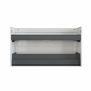 Тумба под раковину Aquanet Nova Lite 2.0 110 346314 подвесная цвет Белый глянец-6