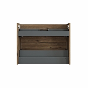 Тумба под раковину Aquanet Nova Lite 2.0 75 346316 подвесная цвет Дуб рустикальный-5