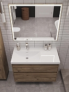 Тумба под раковину Aquanet Nova Lite 2.0 90 L 346318 подвесная цвет Дуб рустикальный-10