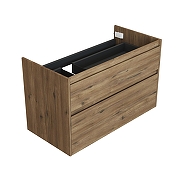 Тумба под раковину Aquanet Nova Lite 2.0 100 L 346320 подвесная цвет Дуб рустикальный-6