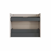 Тумба под раковину Aquanet Nova Lite 2.0 75 346323 подвесная цвет Бежевый-9