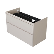 Тумба под раковину Aquanet Nova Lite 2.0 100 R 346326 подвесная цвет Бежевый-3