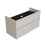 Тумба под раковину Aquanet Nova Lite 2.0 110 346328 подвесная цвет Бежевый-4