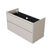 Тумба под раковину Aquanet Nova Lite 2.0 110 346328 подвесная цвет Бежевый-5