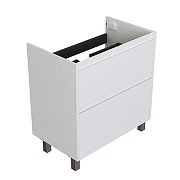 Тумба под раковину Aquanet Nova Lite 2.0 60 346336 цвет Белый глянец-11