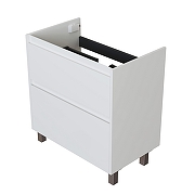 Тумба под раковину Aquanet Nova Lite 2.0 60 346336 цвет Белый глянец-12