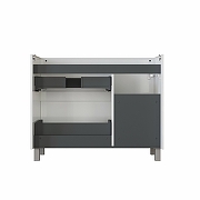 Тумба под раковину Aquanet Nova Lite 2.0 90 R 346338 цвет Белый глянец-4