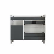 Тумба под раковину Aquanet Nova Lite 2.0 100 L 346341 цвет Белый глянец-4