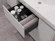 Тумба под раковину Aquanet Nova Lite 2.0 110 346342 цвет Белый глянец-8