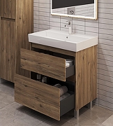 Тумба под раковину Aquanet Nova Lite 2.0 60 346343 цвет Дуб рустикальный-16