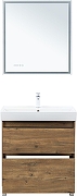 Тумба под раковину Aquanet Nova Lite 2.0 75 346344 цвет Дуб рустикальный-9