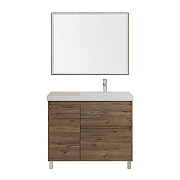 Тумба под раковину Aquanet Nova Lite 2.0 90 R 346345 цвет Дуб рустикальный-7