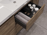 Тумба под раковину Aquanet Nova Lite 2.0 90 R 346345 цвет Дуб рустикальный-13