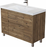 Тумба под раковину Aquanet Nova Lite 2.0 110 346349 цвет Дуб рустикальный
