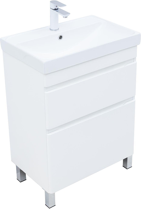 Тумба с раковиной Aquanet Слим 60 348178 