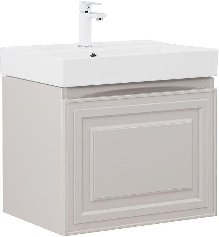 Тумба с раковиной Aquanet Агата 60 348183 подвесная 