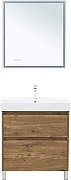 Тумба с раковиной Aquanet Nova Lite 2.0 75 348196 цвет Дуб рустикальный-5