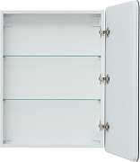 Зеркальный шкаф Aquanet Оптима 60 353784 с подсветкой цвет Белый-4