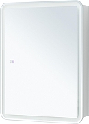 Зеркальный шкаф Aquanet Оптима 60 353784 с подсветкой цвет Белый-5