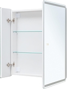 Зеркальный шкаф Aquanet Оптима 70 353798 с подсветкой цвет Белый-6