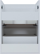 Тумба с раковиной Aquanet Практика 50 354885 подвесная цвет Белый глянец-10