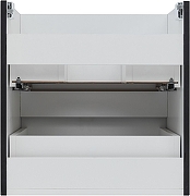 Тумба под раковину Aquanet Вега 2.0 50 362542 подвесная цвет Черный-9