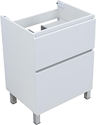 Тумба под раковину Aquanet Вега 60 362551 цвет Белый глянец-6
