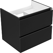 Тумба с раковиной Aquanet Вега 2.0 60 367330 подвесная цвет Черный-5
