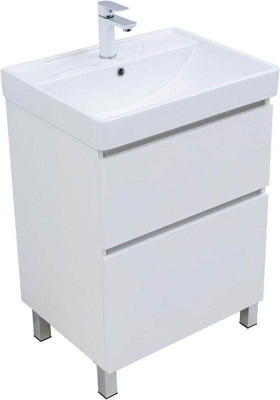 Тумба с раковиной Aquanet Вега 60 367333 