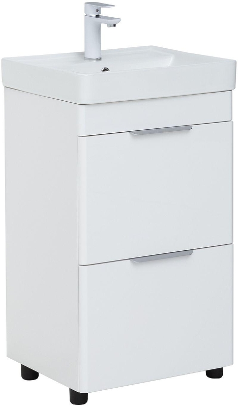 Тумба с раковиной Aquanet Ирис new 50 367334 