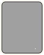 Зеркало Aquanet Контур 100 367651 с подсветкой цвет Черный с бесконтактным выключателем