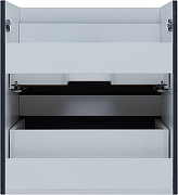 Тумба с раковиной Aquanet Практика 60 332509 подвесная цвет Маренго-11