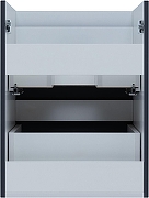 Тумба с раковиной Aquanet Практика 50 332511 подвесная цвет Маренго-11