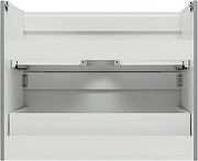 Тумба с раковиной Aquanet Джейн 80 332519 подвесная цвет Мисти грин-3