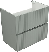 Тумба с раковиной Aquanet Джейн 70 332520 подвесная цвет Мисти грин-3