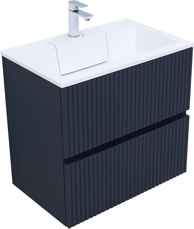 Тумба с раковиной Aquanet Джейн 70 332525 подвесная 