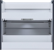 Тумба с раковиной Aquanet Джейн 70 332525 подвесная цвет Маренго-4