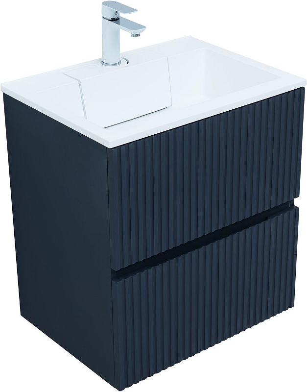 Тумба с раковиной Aquanet Джейн 60 332526 подвесная 